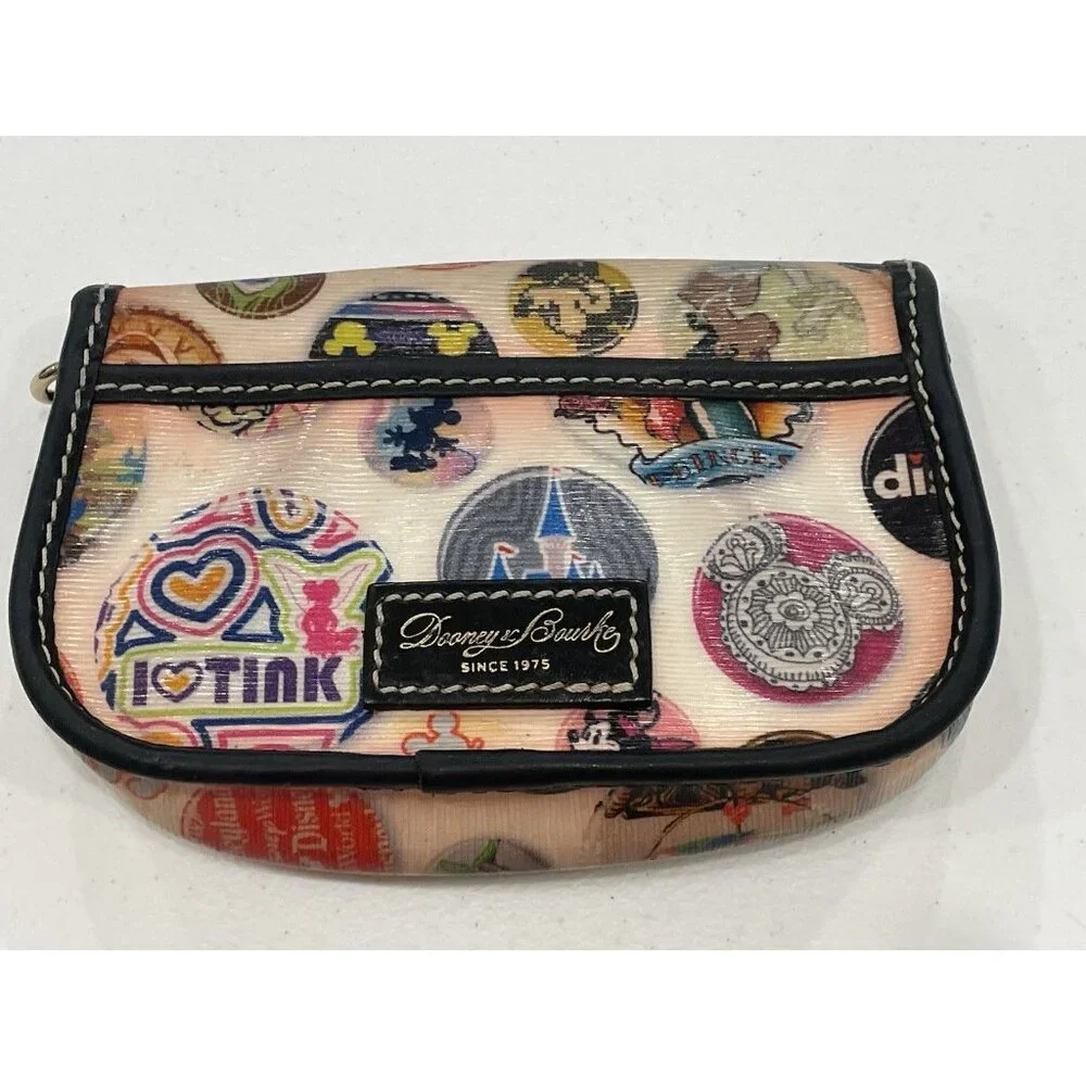 Disney Parks‎ Dooney and Bourke wristlet Wallet pouch mini purse Ariel Tink